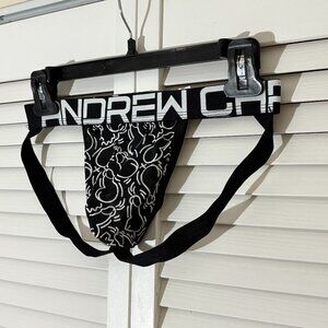 Andrew Christian Jockstrap -- Black/White Adult Print